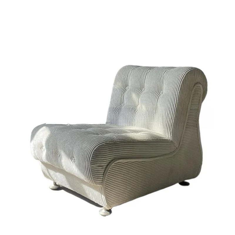 

2025 new medieval casual sofa chair lazy sofa living room single chair creativity