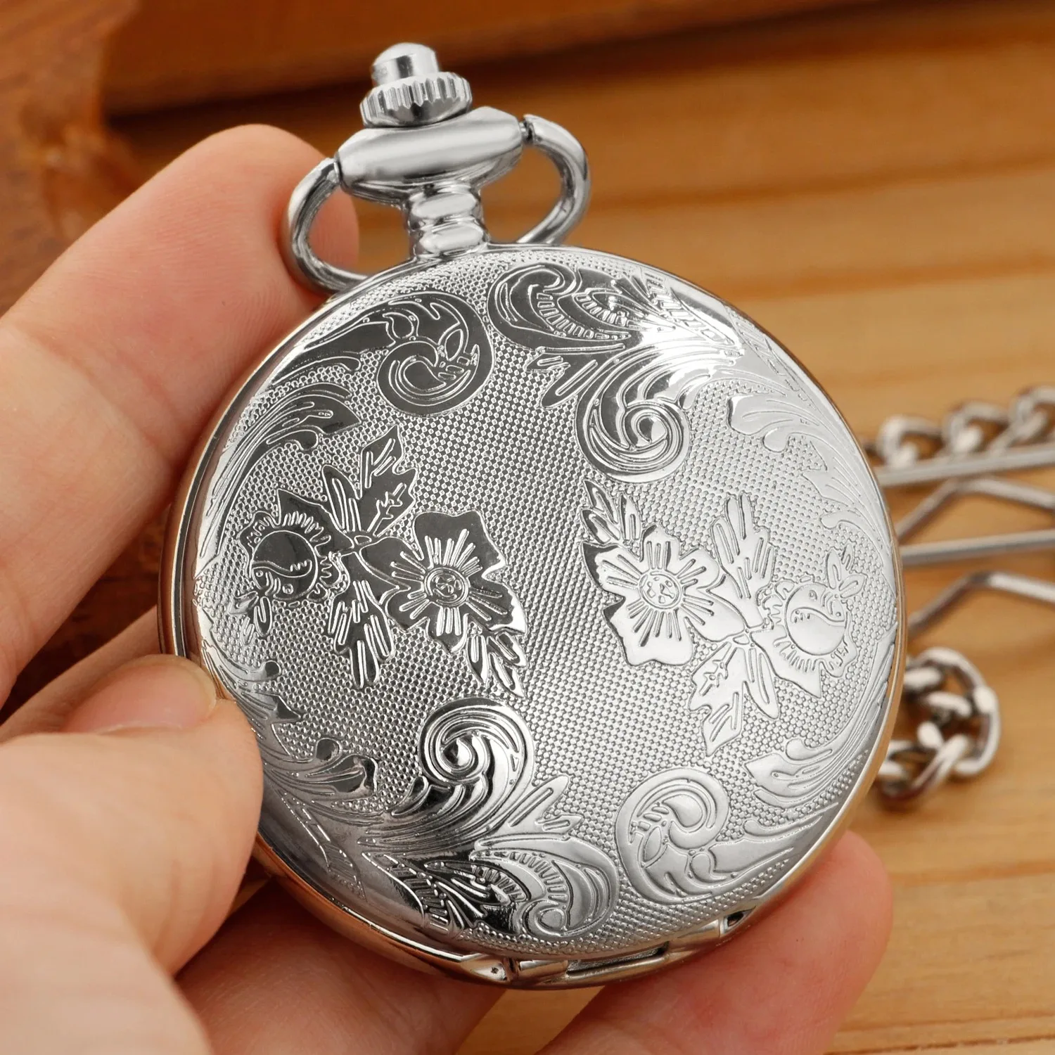 ساعات الجيب Steampunk قلادة الرجال النساء الهدايا ساعات الجيب الكوارتز قلادة مع سلسلة هدايا عيد ميلاد الزفاف الذكرى السنوية