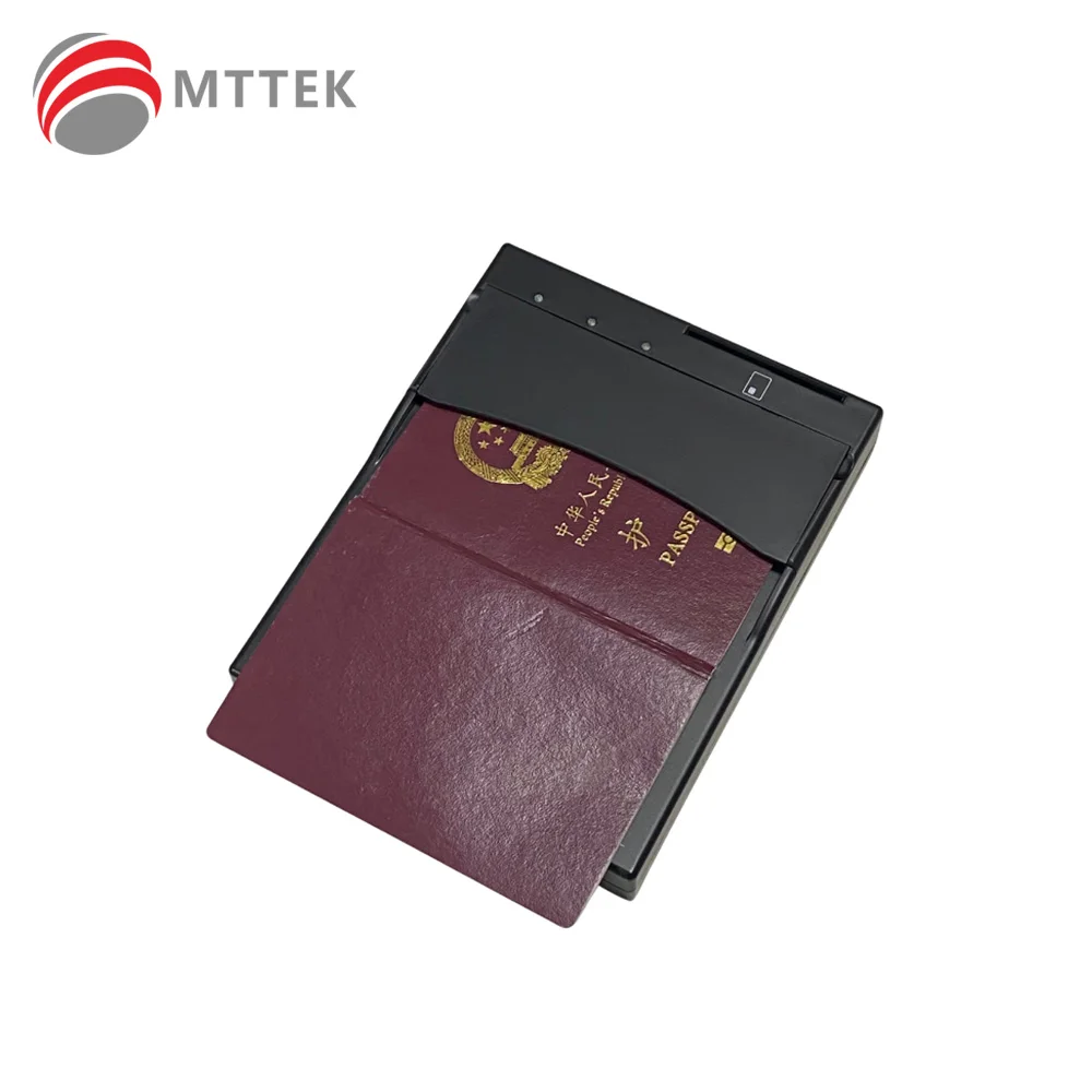 MEPR10 Passport Reader supports ISO18013 Driving Licences and ICAO 9303 Documents and ISO7816 protocol ID card