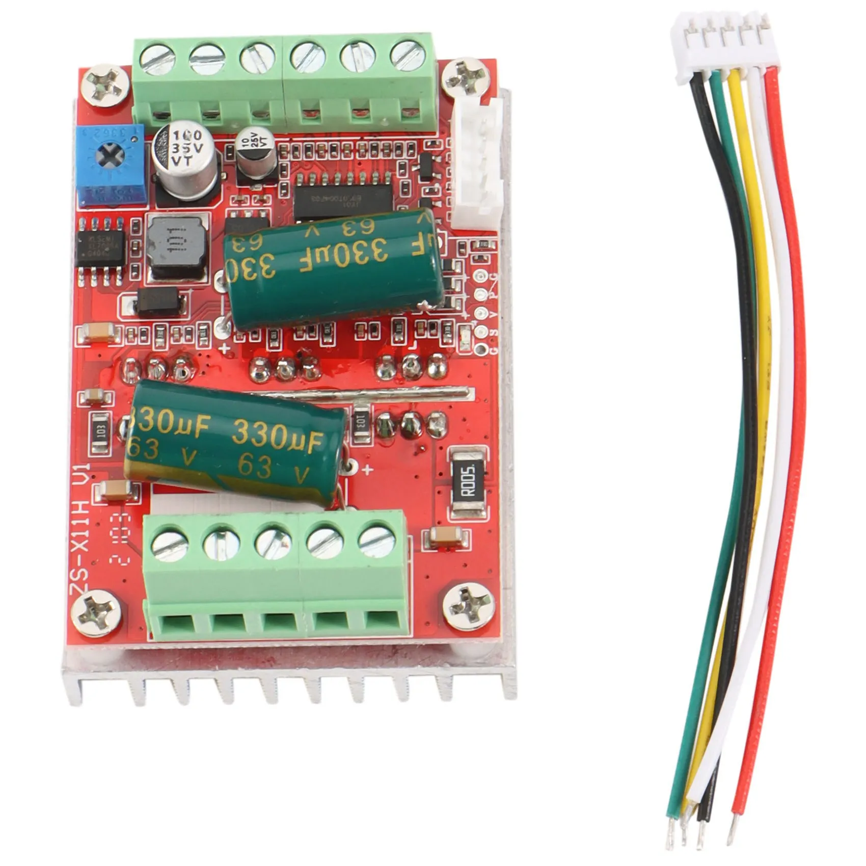 DC6-60V 400W BLDC Three Phase DC Brushless Motor Controller PWM Hall Motor Control Driver Board 12V 24V 48V