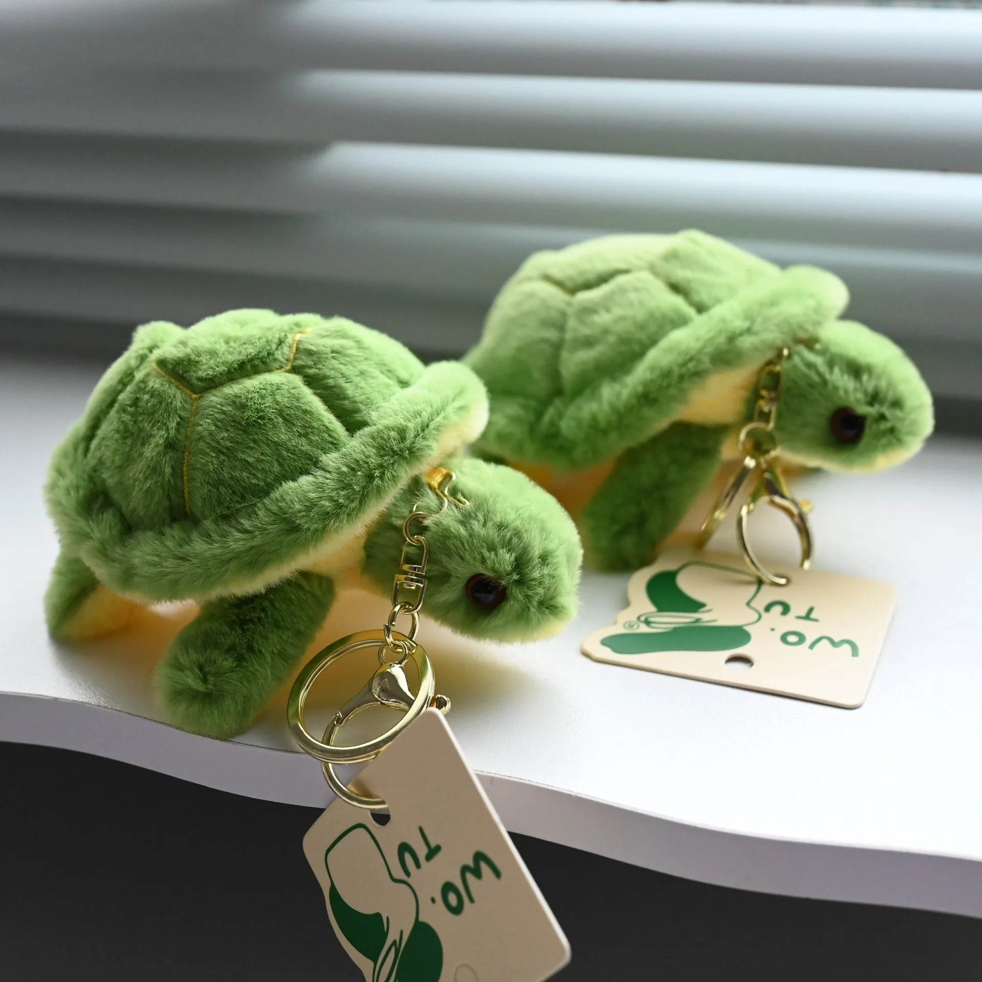 جديد السلحفاة الصغيرة لطيف الكرتون أفخم دمية قلادة المفاتيح ظهره ديكور قلادة البحرية الحيوان أفخم دمية المفاتيح الاطفال هدية