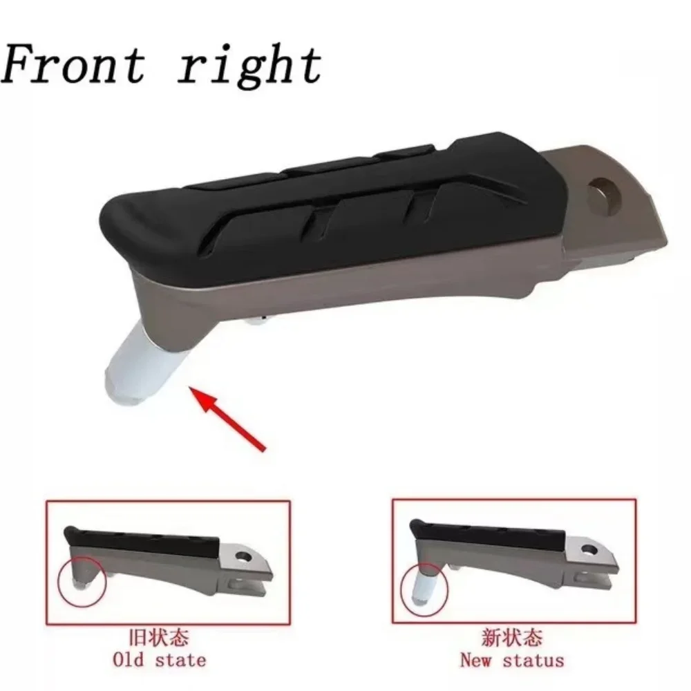 New for Zontes R310 310R 310R1 310R2 310 R1 R2 Front Rear Pedal Bracket Footrest Footrest Foot Pegs