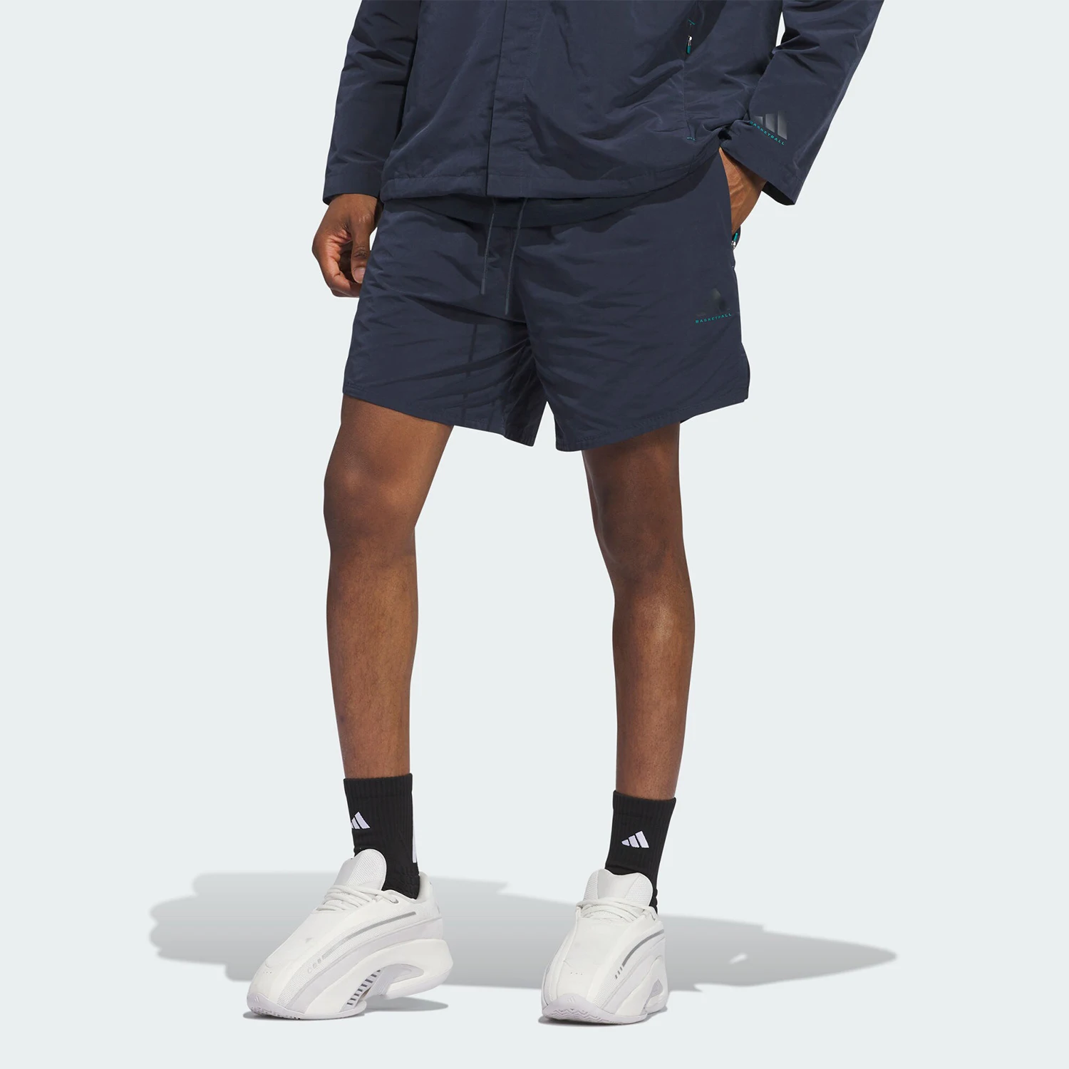 

Adidas genuine New Unisex Sports Loose Casual Breathable Shorts IY0025