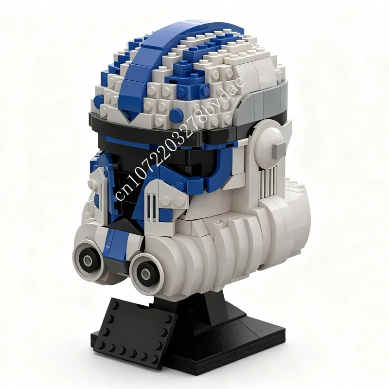 899 ELEMENTÓW Star Plan MOC Hełm Klonowy Hardcase MOC Statek Kosmiczny Architektura Bitewna Prezent na Święta Boże Narodzenia Urodziny Zabawka dla Dzieci