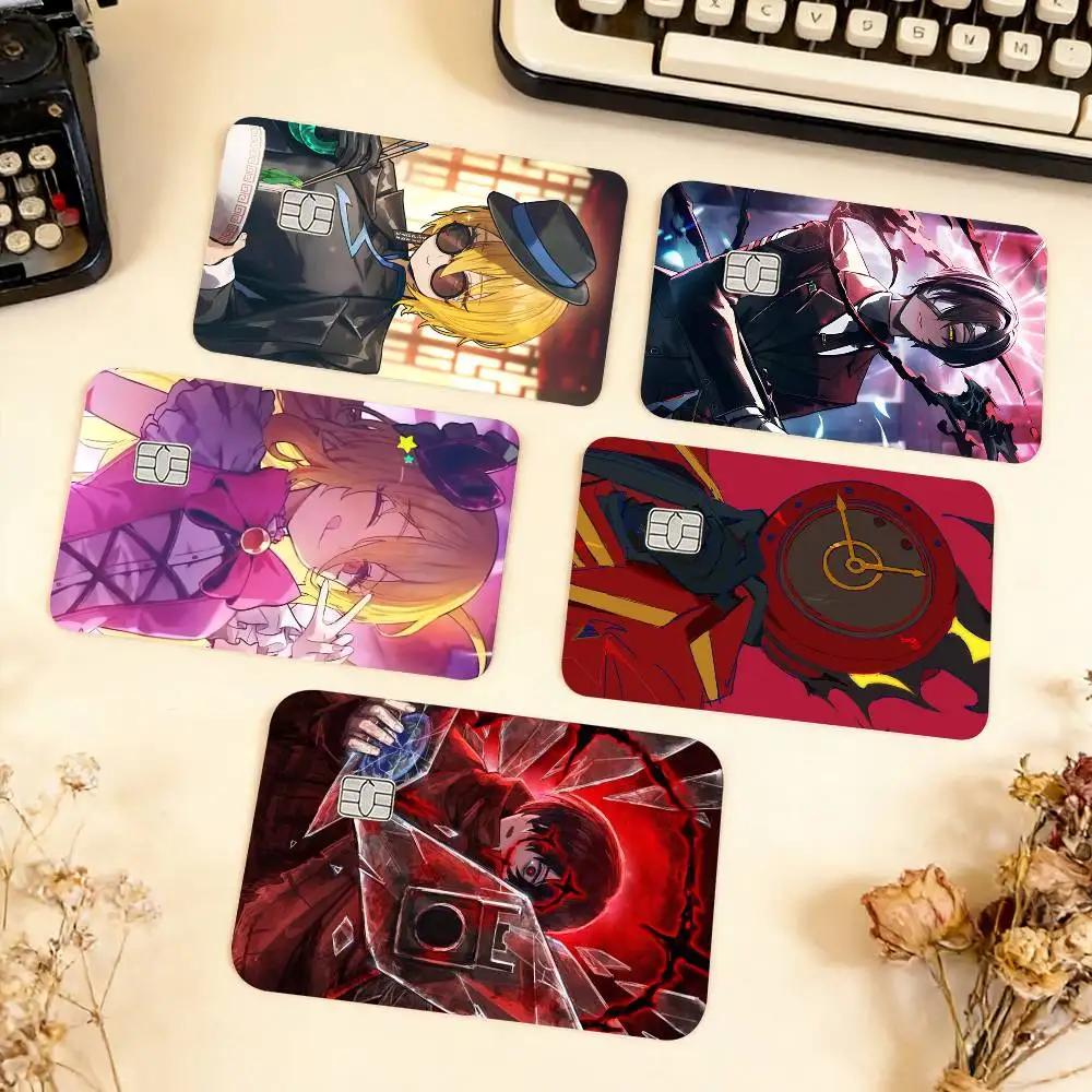 

Game L-Limbus Company Waterproof Film Skin Cover Credit Card Stickers Debit Front Bank Bus Pass