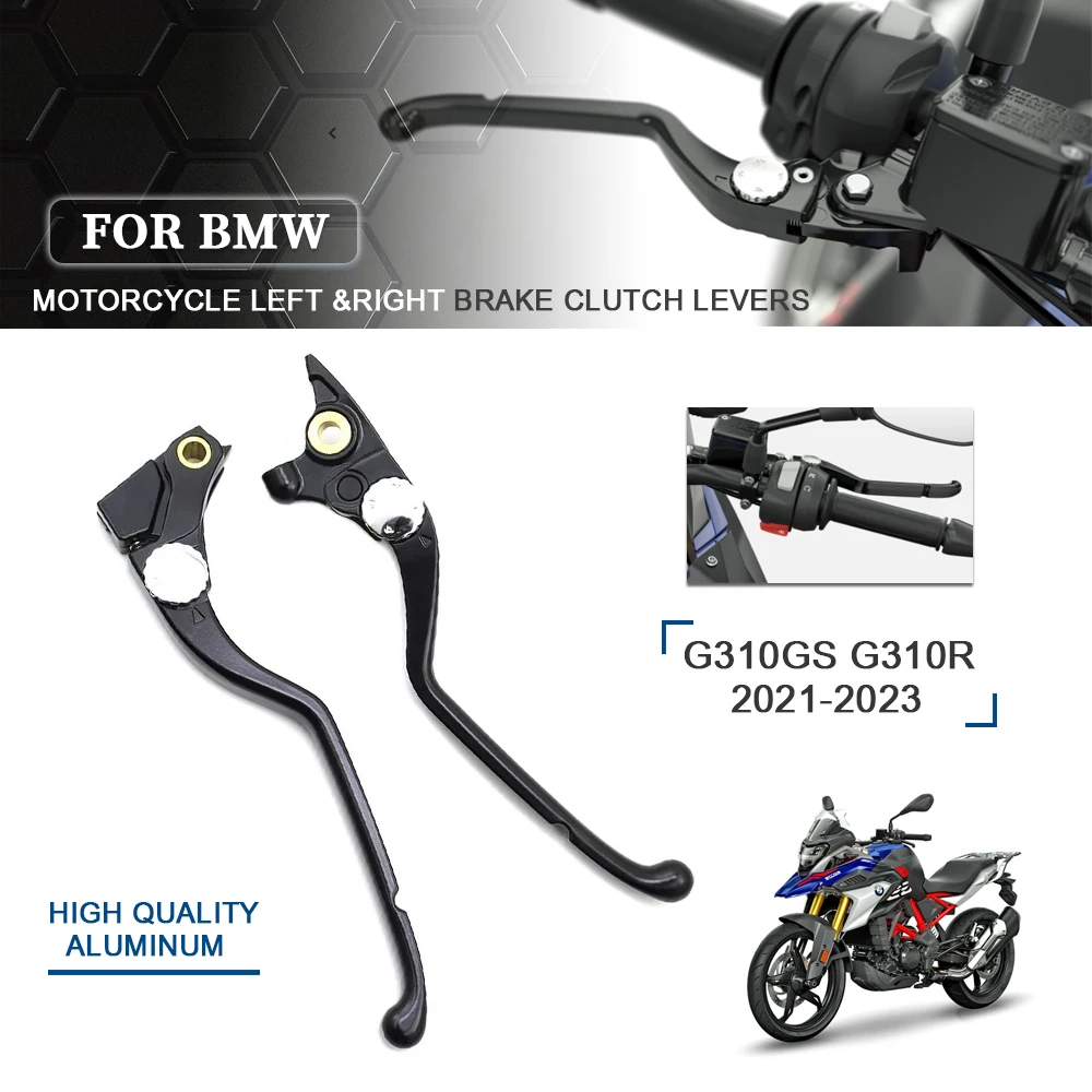 Motorcycle Brake Clutch Levers Hand Control Levers For BMW G310GS G310R G310 R G 310 GS 2021 2022 2023 Aluminum handle