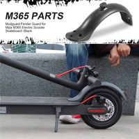 A96E-Mudguard Fender Guard For Xiaomi Mijia M365 Electric Scooter Skateboard -Black