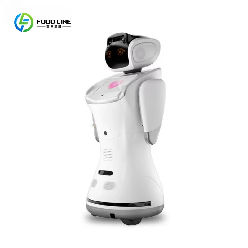 스마트 인공지능 배송 휴머노이드 상업용 로봇 환영 인사 접대 서비스 안내 전시 로봇
