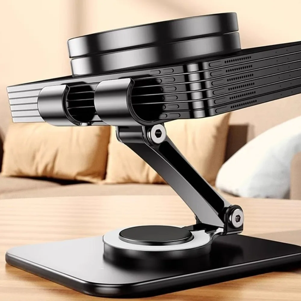 

360 ° Rotating Adjustable Phone Holder Metal Folding Mobile Phone Holder Stand Adjustable Portable Table Cell Phone Stand