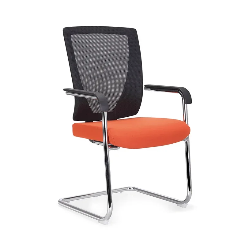 Bürostuhl für Mitarbeiter, moderne, minimalistische Rückenlehne aus Mesh-Computer-Hebereugonomie