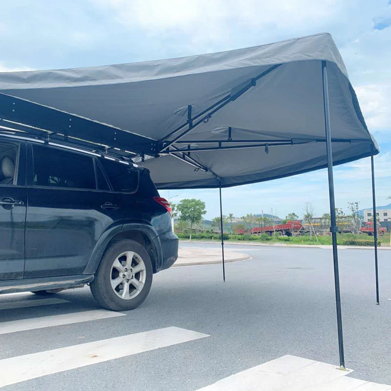 Waterproof Car Roof Top 270 Awning 4x4 Right Side Awning Foxwing Camping