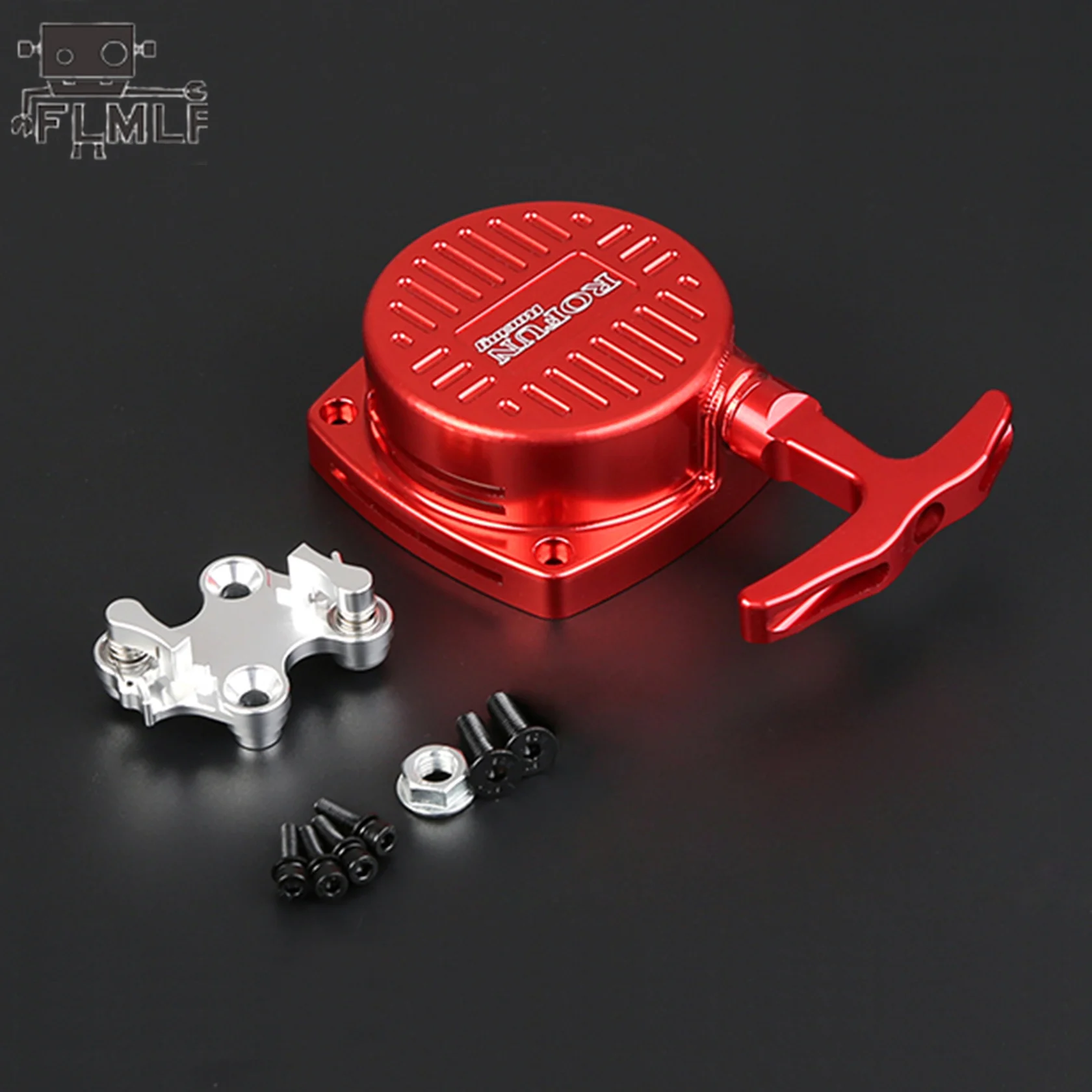 Rc Car CNC Metal 45CC 71CC Engine Easy-to-start Pull Starter Fit 1/5 Losi 5ive-t Rofun Rovan LT KingMotor X2 DDT FTD Racing Part