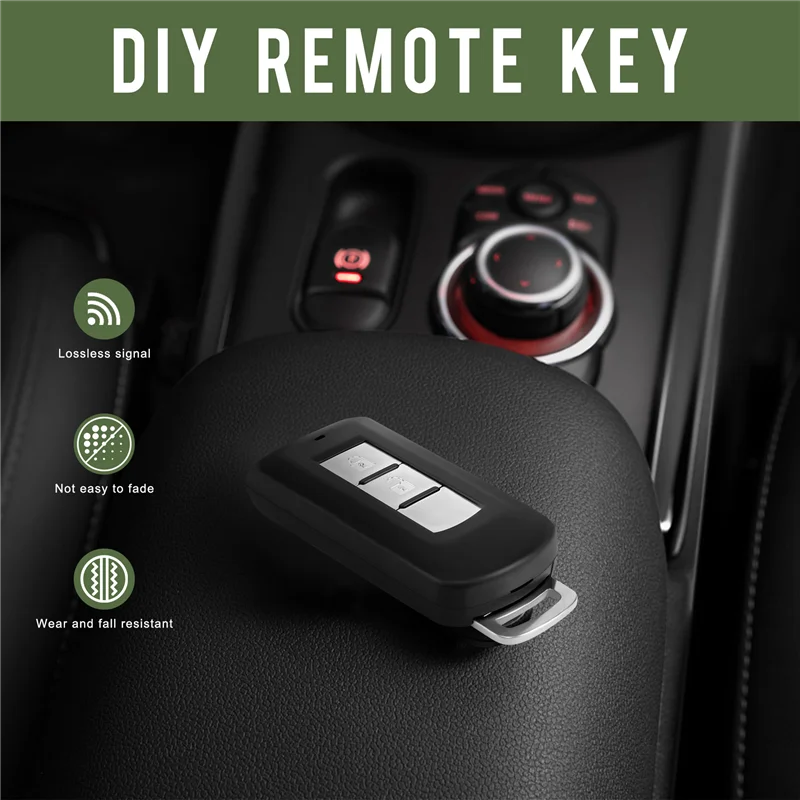 

For Mitsubishi Montero L200 2015-2020 GHR-M004 2 Buttons 433Mhz Remote Key Fob ID46 Chip-AS55
