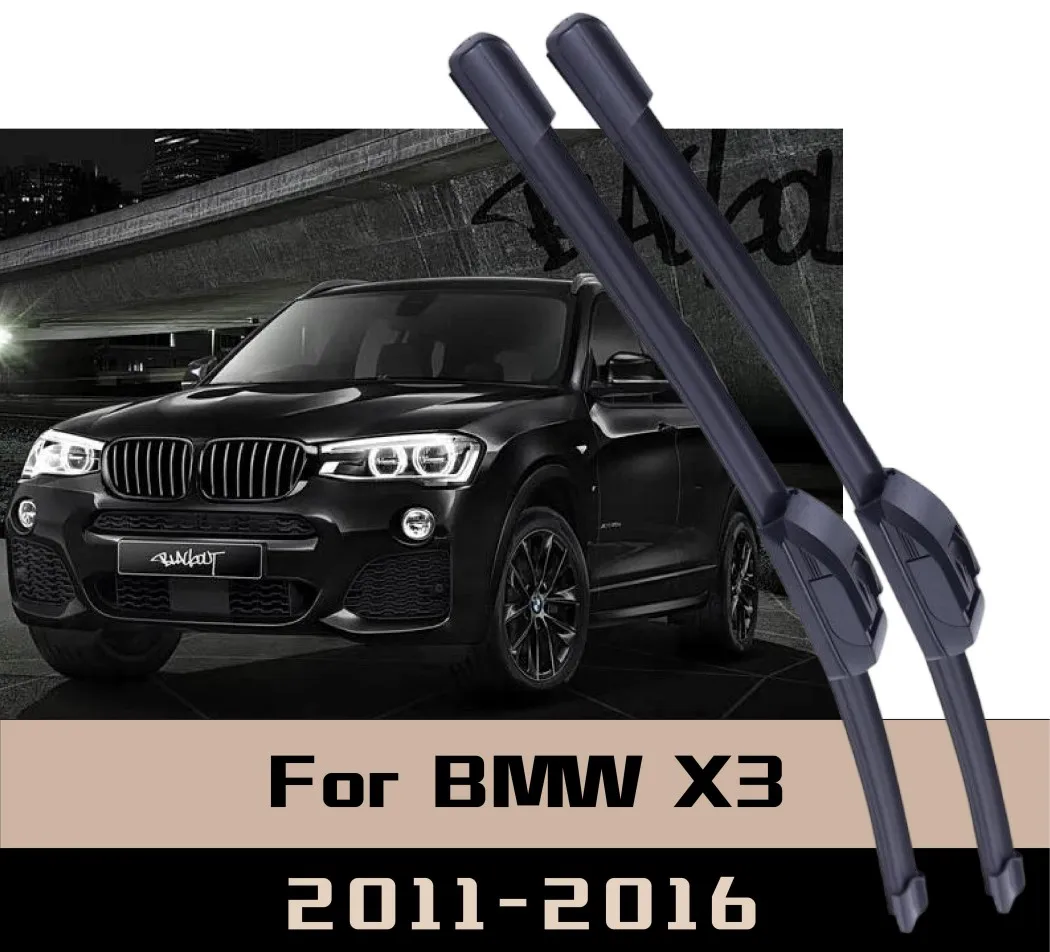 

2 шт. для BMW X3 2011-2016 передние щетки стеклоочистителя лобовое стекло щетки для лобового стекла