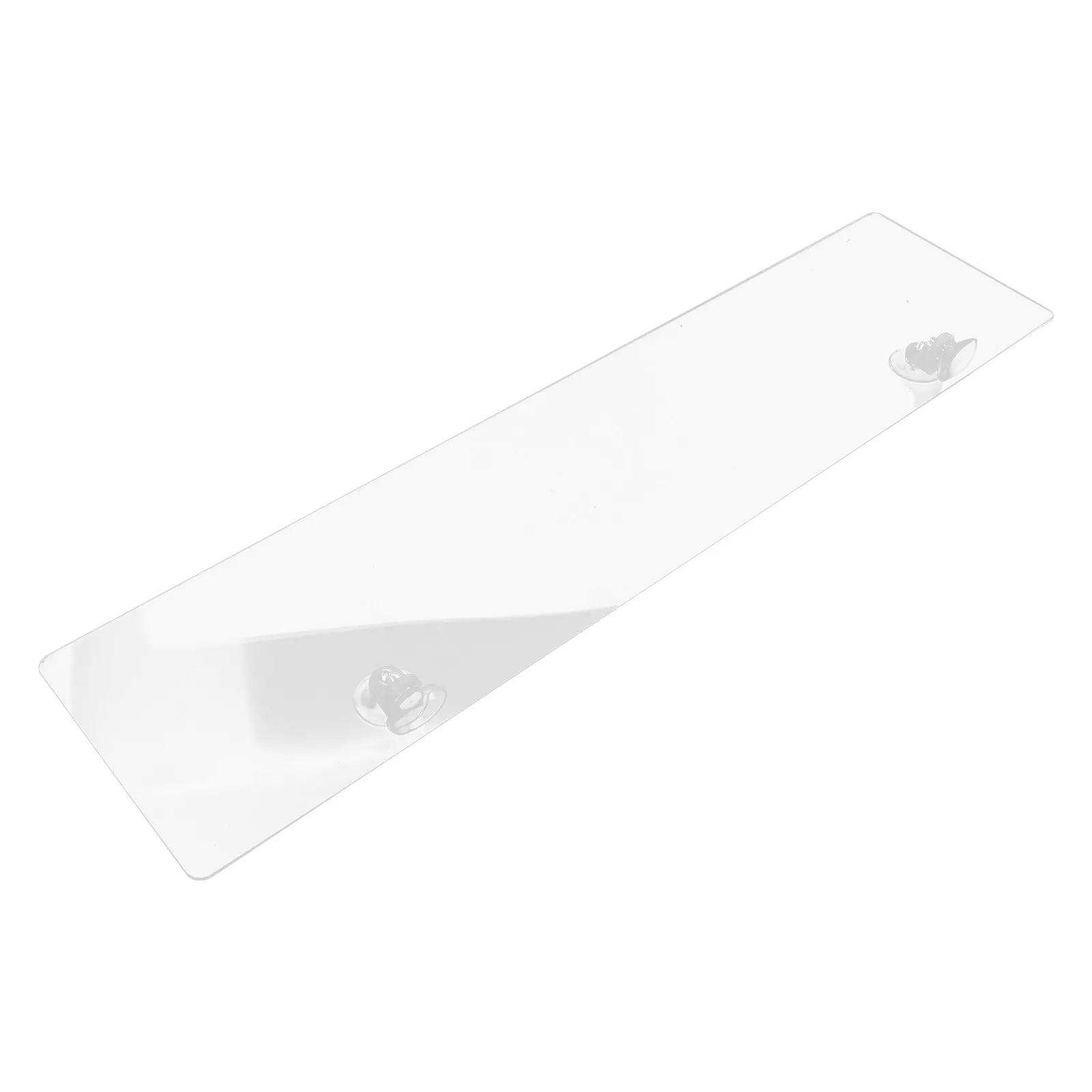 

Kitchen Acrylic Sink Splash Guard Suction Waterproof Sink Water Barrier Protector Non-Slip Edge Splash Shield for Faucet