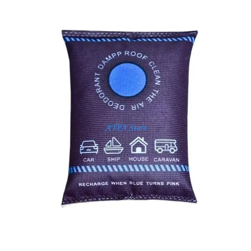 U13C Reusable Silicone Dehumidifier Bag for Car Home and Wardrobe Moisture Control