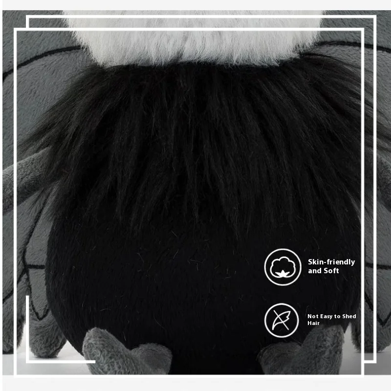 Halloween traça brinquedo de pelúcia ornamentos decorativos presente animal de pelúcia brinquedos macios para decoração festival tian'e fantoche