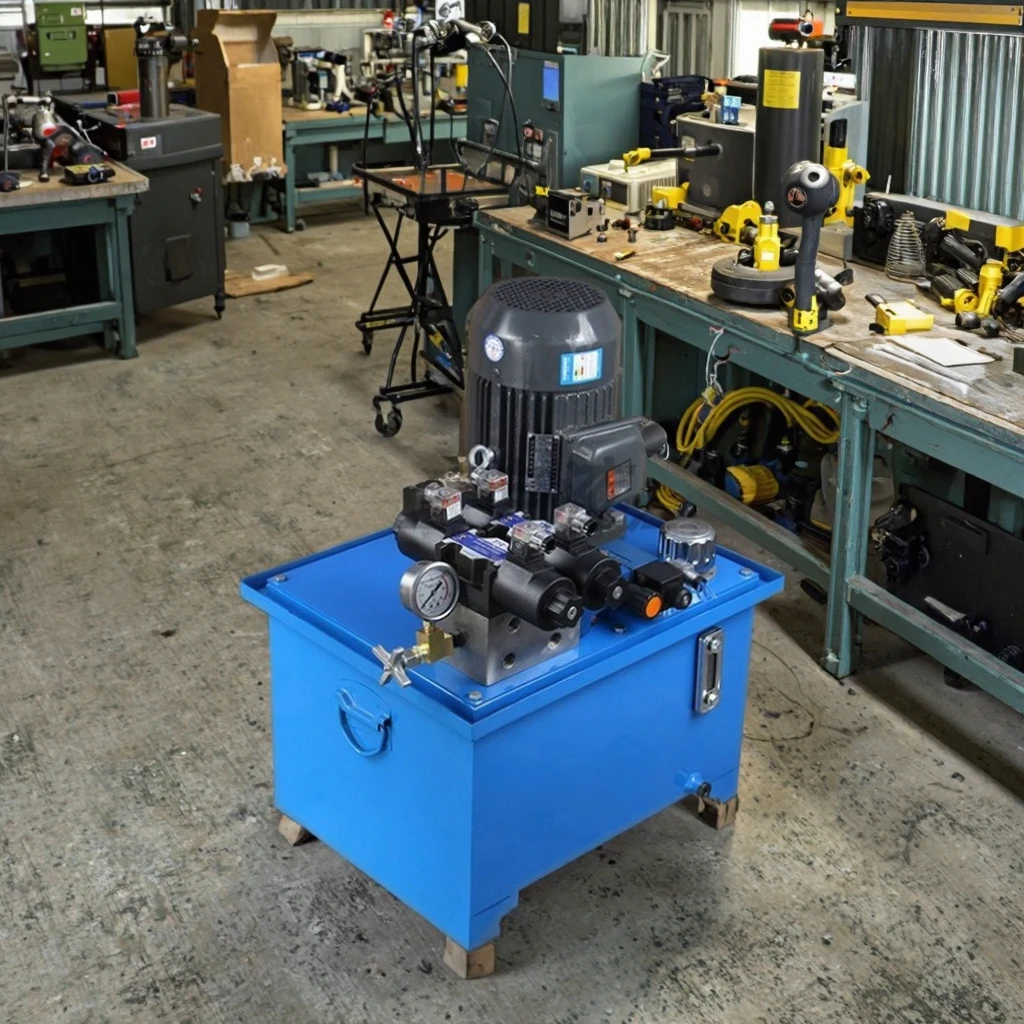 Customized 220V-380V hydraulic system hydraulic power unit station electro-hydraulic power pack