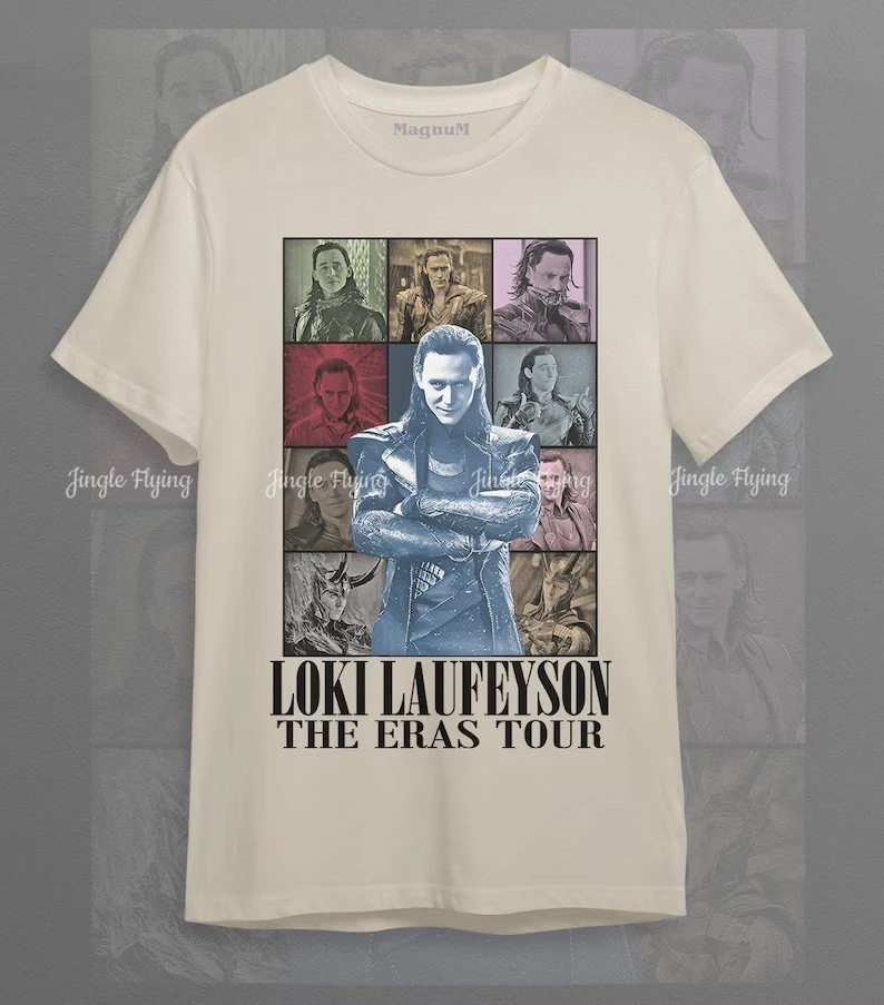 Loki Laufeyson Eras Tour Unisex Softstyle T-Shirt Jonas Eras Tour Unisex Softstyle T-Shirt Geralt Of Rivia Vintage Unisex Shir