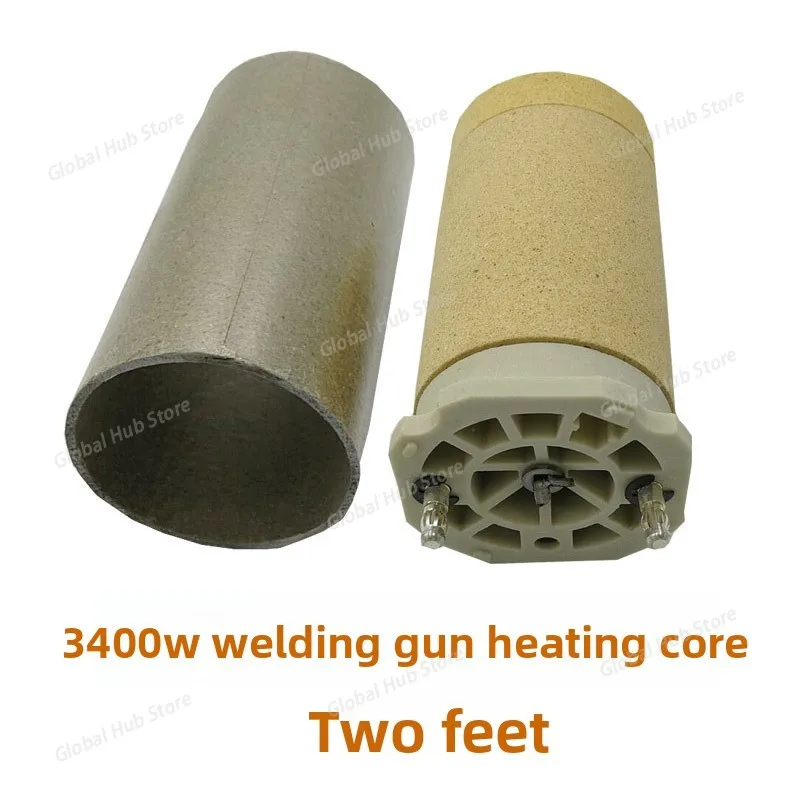 

Аксессуары для пластиковых сварочных горелок с экструзией горячего воздуха, 3400 Вт, нагревательная трубка с нагревательным сердечником 3300 (двуногая квадратная головка)