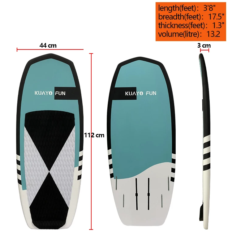 Water Sports Carbon Eps Waterplay Crafts Surfing Pumping Hydrofoil Wake Foil Surfboard Fins Kite Wind Foiling Hard Board