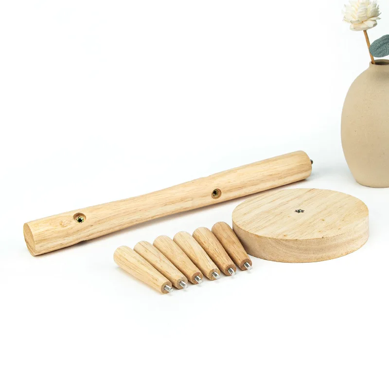 Kitchen Wooden Drain Rack,Solid Wood Cup Holder, Tree Shape Rack, Desktop Key Storage Rack, Household Ornament