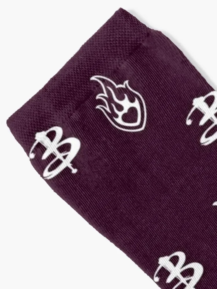 Buffy Heart Flame Emblem Socks designer brand Sports Socks Women Men's