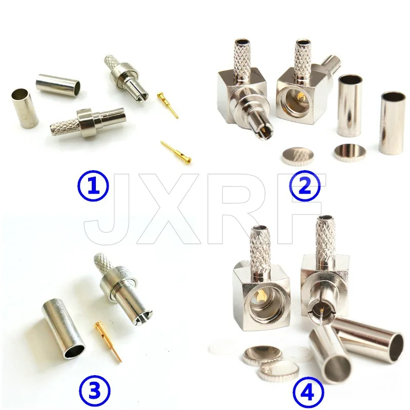 

RF coaxial connector CRC9/TS9 router network card antenna connector suitable for RG316 RG174 cable