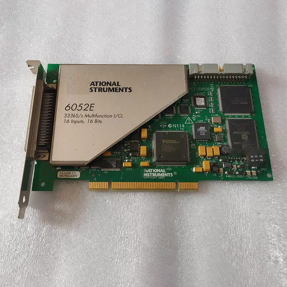 16-Channel Analog Input Data Acquisition Card For NI PCI-6052E 333 kS/s
