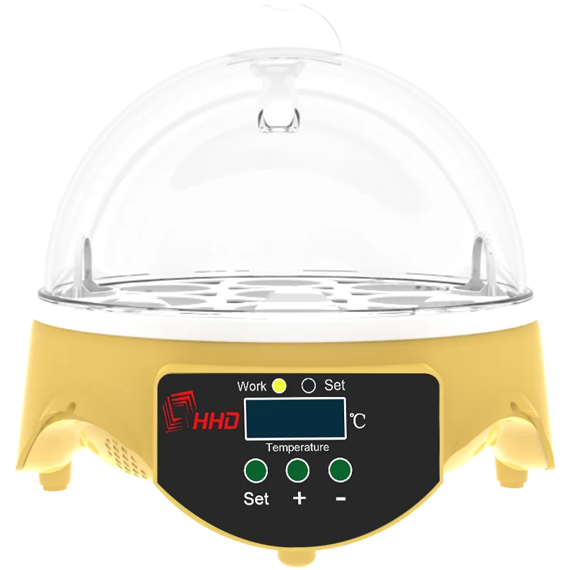 7 eggs Incubato Small Household Chicken, Duck, Turtle and Bird Egg Incubator Automatic Temperature Control Intelligent Incubator