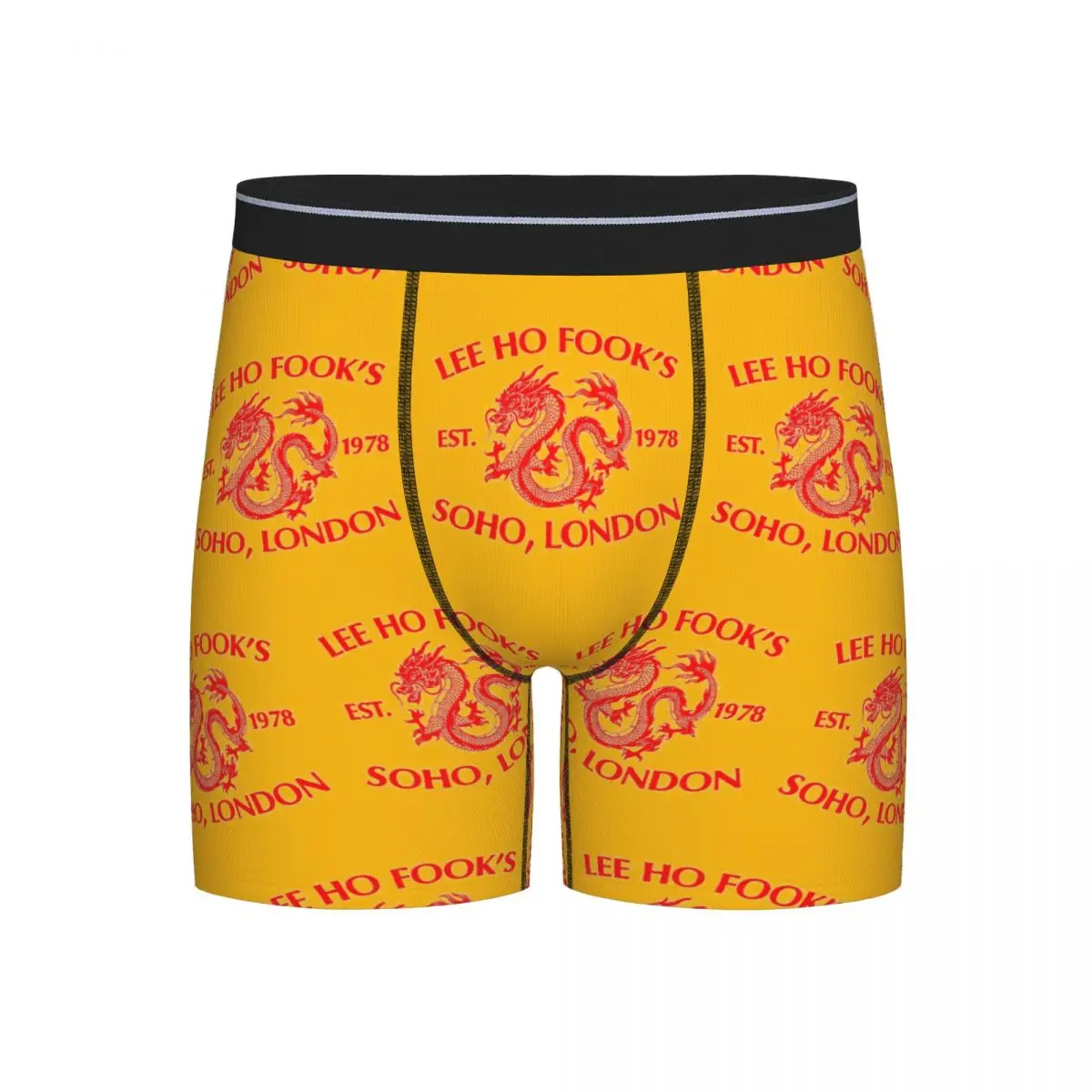 

Long Boxer Underpants Shorts Lee Ho Fook's Panties Men Comfortable Underwear for Homme Man Boyfriend Gift
