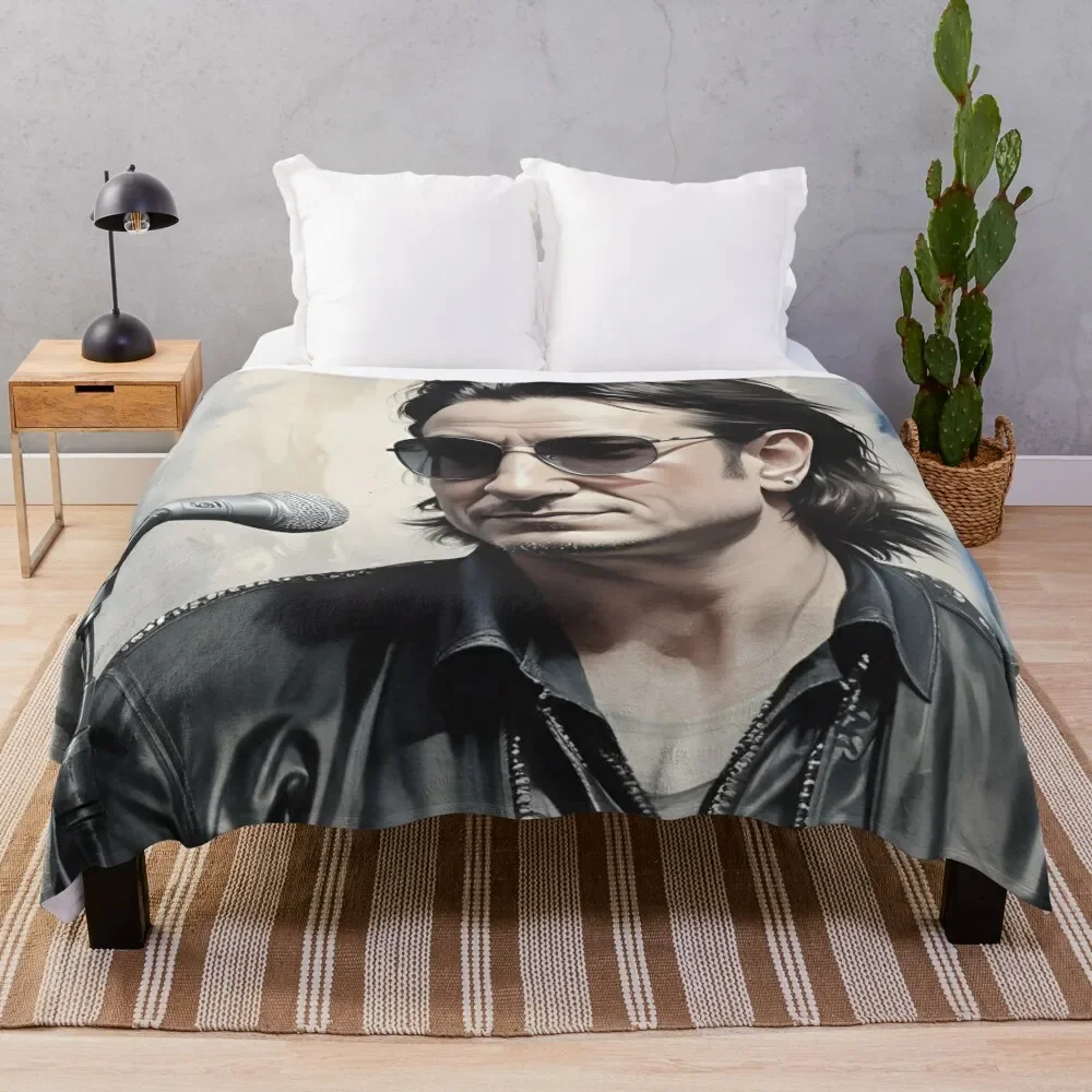 

Bono Throw Blanket Long Lasting Soft Plush Blanket for Daily Use