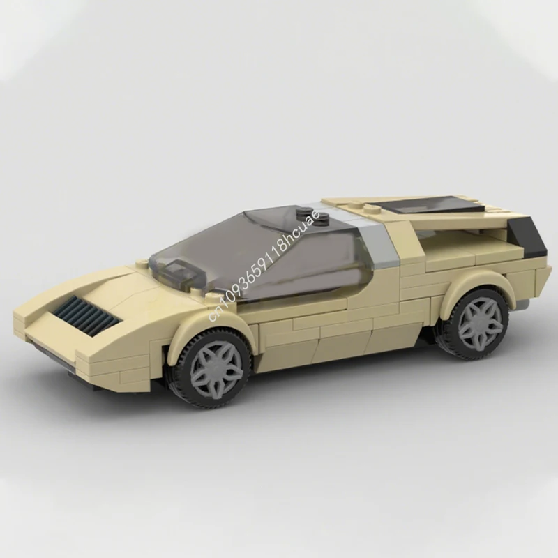 

193 шт. MOC Maserati Bora City Champions супер автомобиль строительные блоки для развития терпения и концентрации STEM Рождественская игрушка в подарок