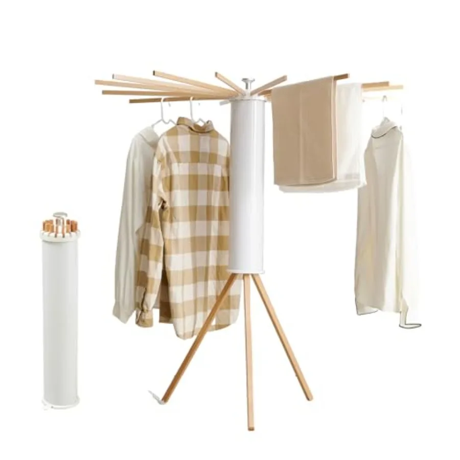 

Clothes Drying Rack Tripod, Laundry Hanger Dryer Rack, Portable Drying Rack, Outdoor Clothes Rack-Drying Rack Clothing Laundry