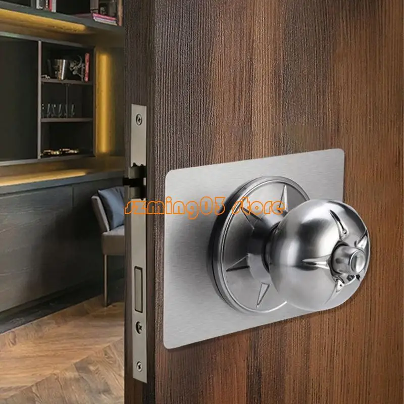 H9EC PORDA BULHO BULHO ERROFUNCIONENTE Fácil usar maçaneta porta e placa reforço Deadbolts para reparo seguro e