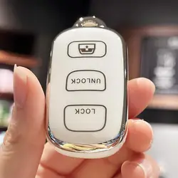 TPU Car Key Case Cover For For 1999-2009 Toyota 4Runner 2001-2008 Toyota Sequoia HYQ12BBX HYQ12BAN HYQ1512Y