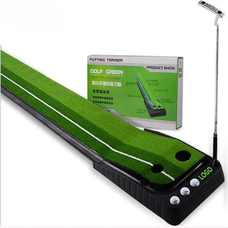 

Plastic Indoor Putter Supplies Golf Exerciser Strike Pad