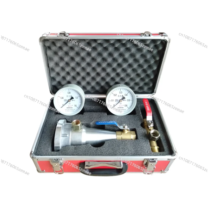 Fire Hydrant Pressure Measuring Joint Fire Water Gun Pressure Tester Fire Water System Water Test Detection Device Level 2.5