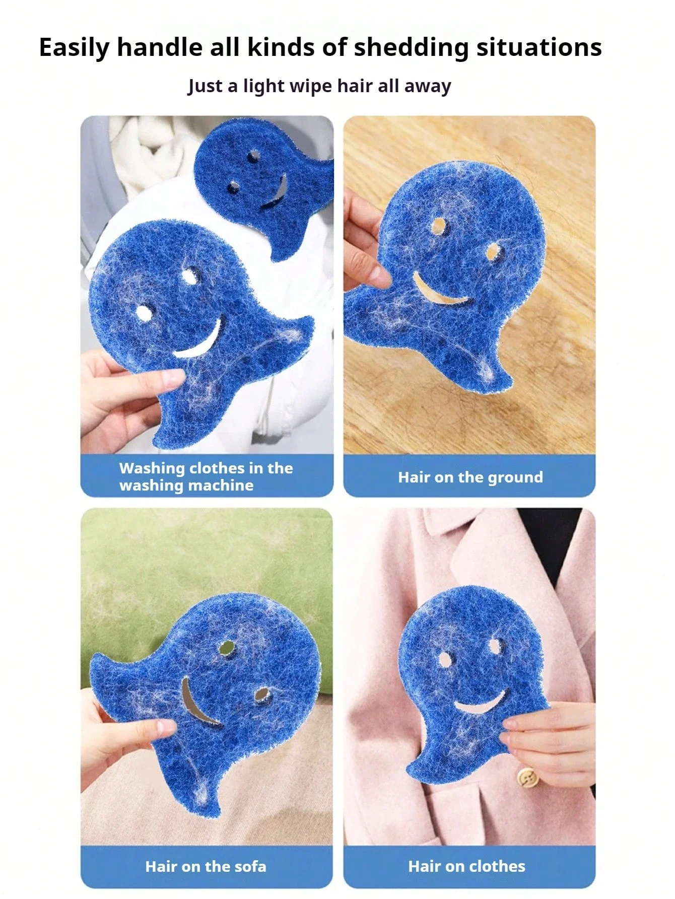 

Шарики для удаления шерсти животных для стиральной машины, очиститель от ворса, клейкий очиститель для удаления шерсти кошек и собак