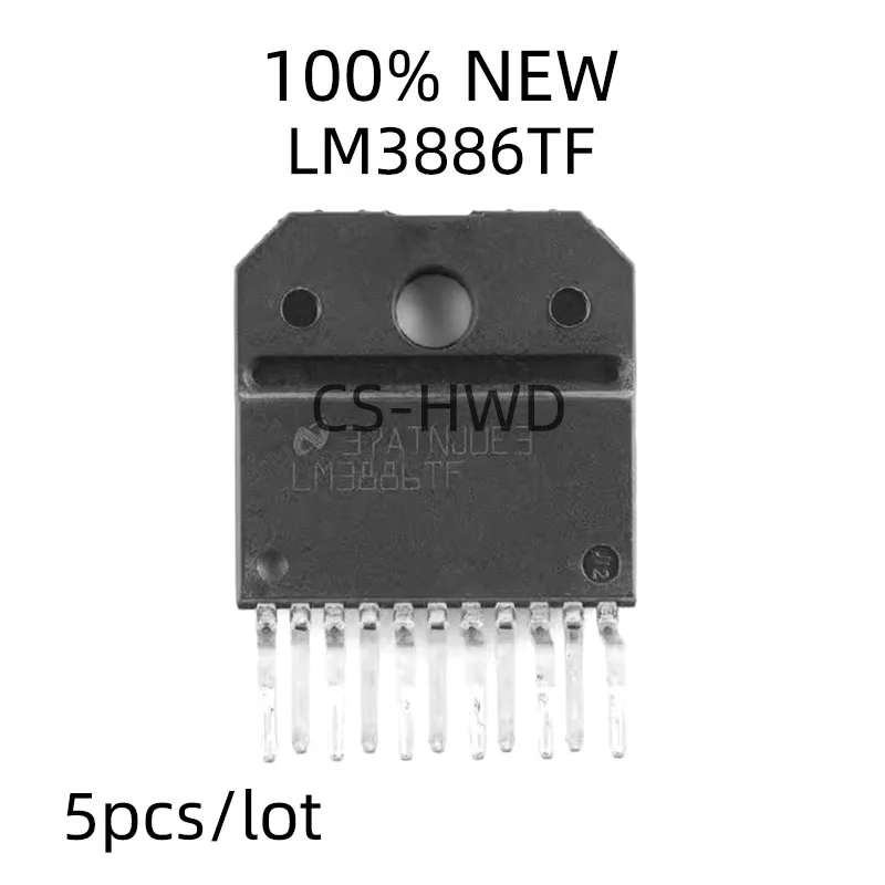 5pcs/lot Original LM3886TF ZIP-11 68W High Performance Audio Power Amplifier LM3886 Chip 100%New and Genuine