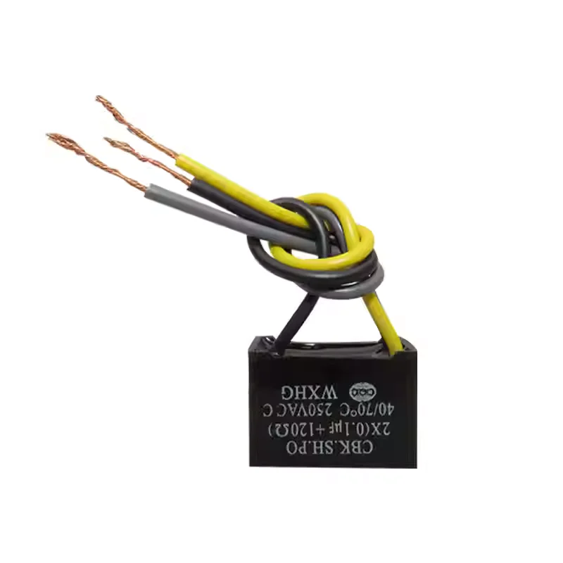 Washing machine capacitor 2 (0.1uf + 120Ω) 250VAC 0.1uf + 120r 3-wire D2 X2