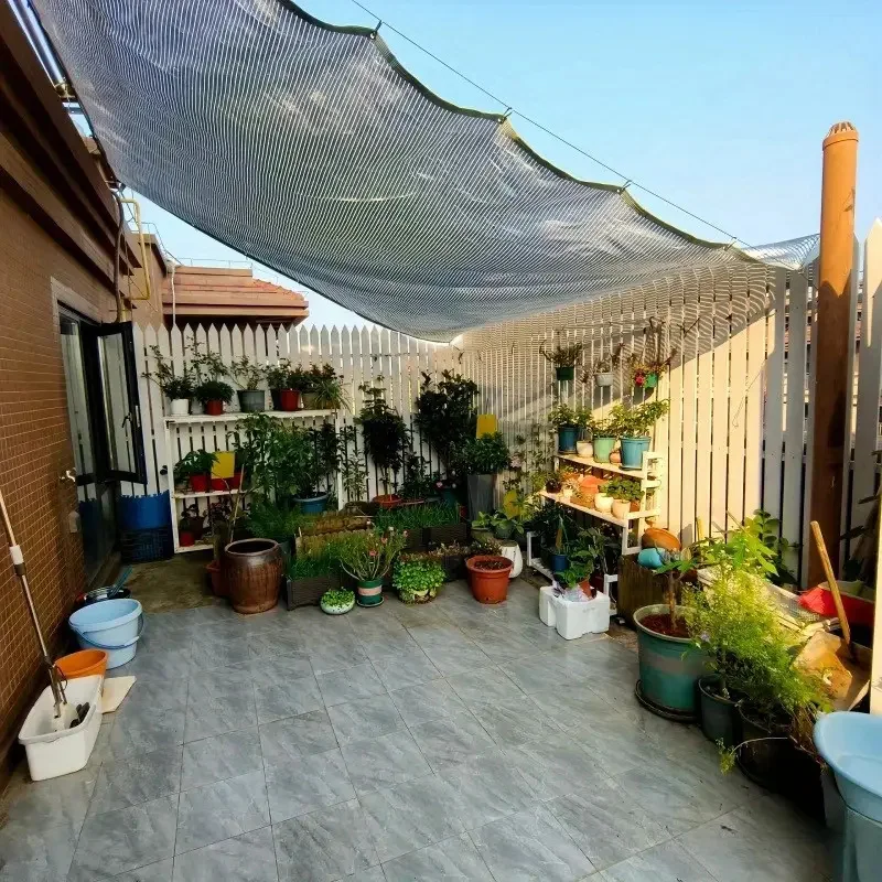 

1pc Outdoor Camper Breathable Sunshade Net For Caravan Sunshade Net Garden Succulent UV Protection Sunshade Net Balcony Sunshade