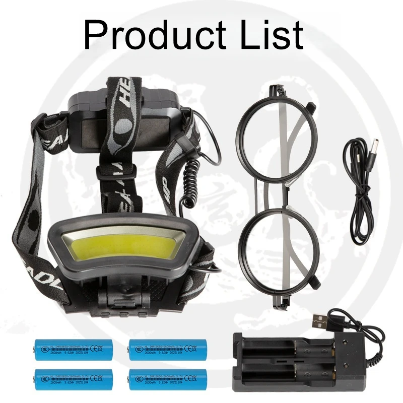 Tattoo photography artifact, headlight, shooting glasses, reflective fill light, anti polarization, wearing work light