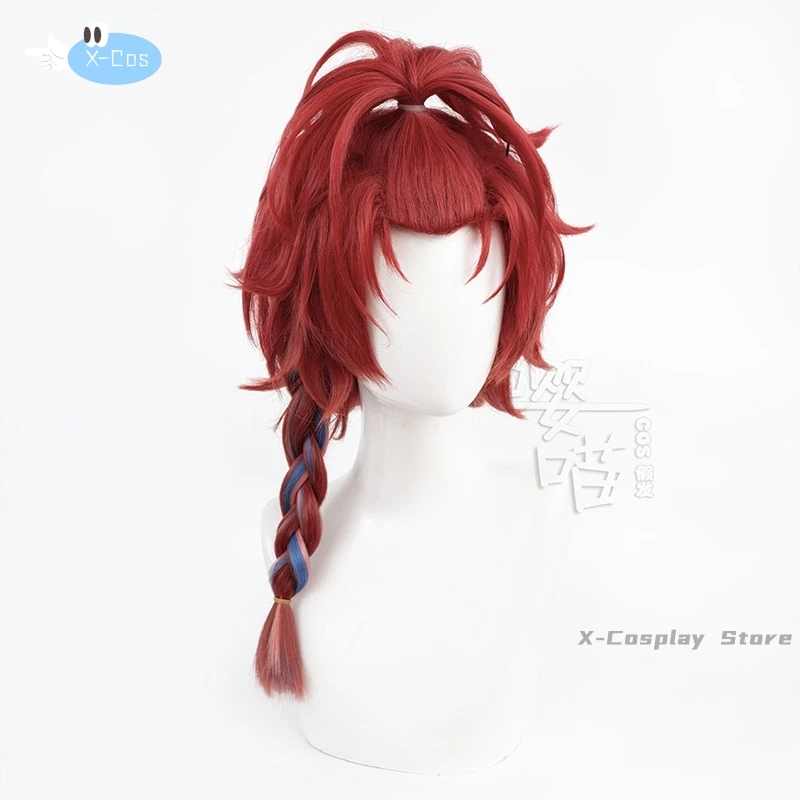 Wuthering Waves Anime Cosplays Chixia Red Wig Woman Costumes Cosplay Adult Costume Men's Women Women's Kid Cos Figures Halloween