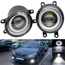 For Toyota ACV 40 Middle East Edition FOR Toyota Camry 2010 2011 LED Front Fog Lights Angel Eye