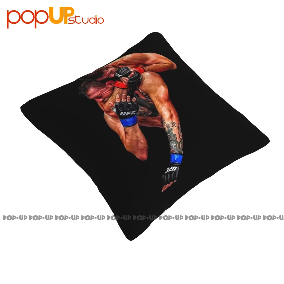 Print Khabib Nurmagomedov Vs Conor Mcgregor Pillowcase Throw Pillow Cover For Room Decorative Anti-Bacterial