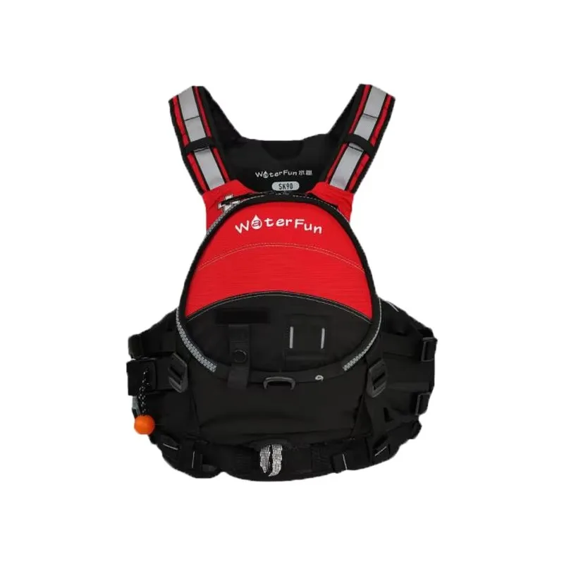 SK90 Premium Reflective EPE Foam and Oxford Buoyancy Vest for Water Sports