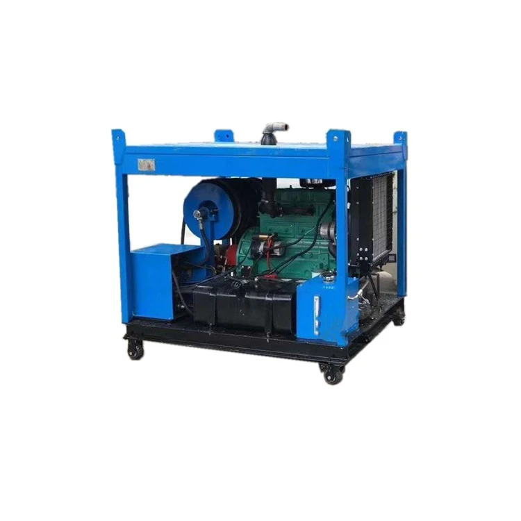 Hot Sale Sewer Jetting Machine 70-500mm Drain Plumbing Pipes Cleaner High Pressure Water Jet Cleaning Hydro Blasting Equipment