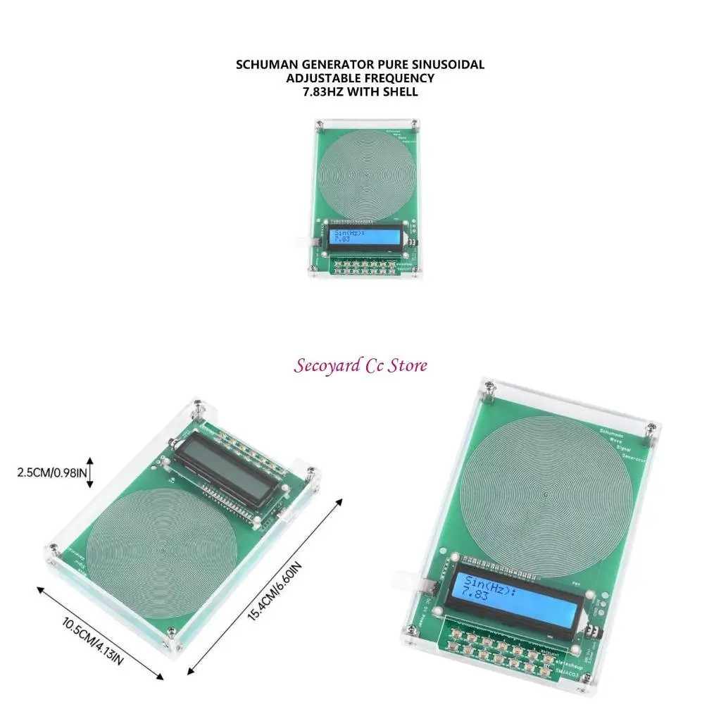 

N3UC Schumann Waves Generator 7.83Hz Adjustable Frequency Device Type c Interfaces