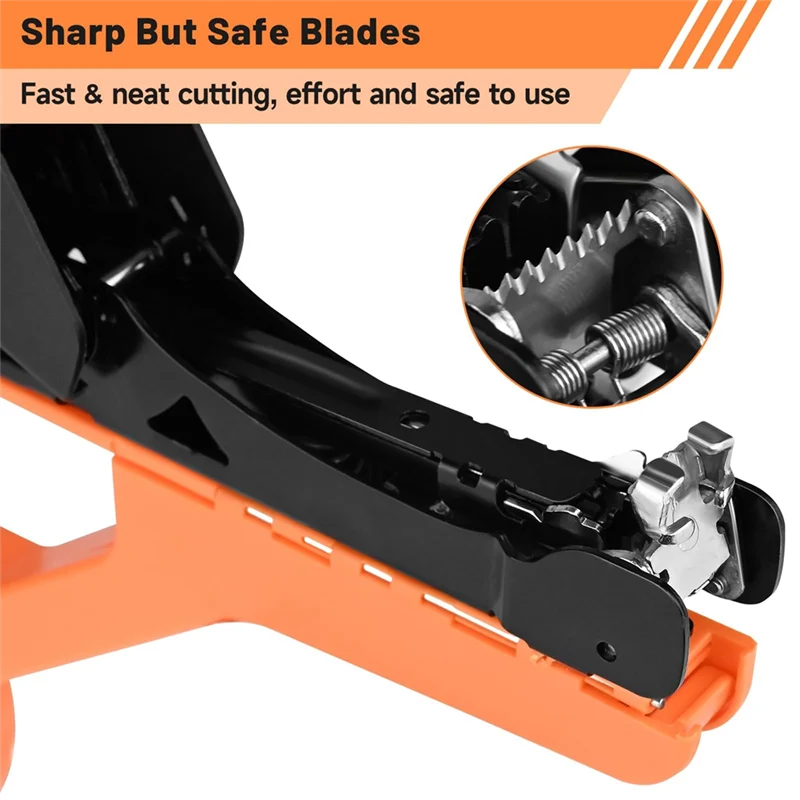 BON-Machine à attacher les plantes-outil à ruban pour plantes avec bandes et agrafes, Machine-outil légère pour attacher les vigne des plantes